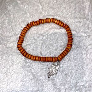 Boho wood bracelet
